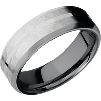 Titanium + Hammer , Satin Finish + Tantalum