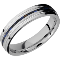 Palladium Silver + Anglestone , Polish Finish