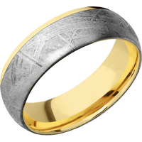 14K Yellow Gold + Polish Finish