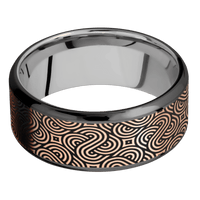 Zirconium + Polish , Polish Finish + Titanium
