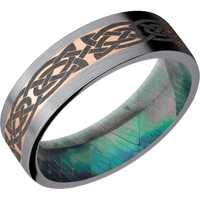Tantalum + Satin Finish + Black Mother of Pearl