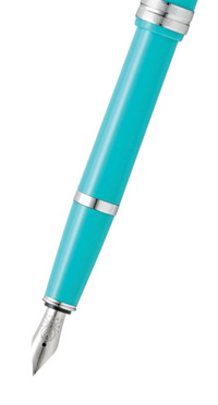 Bailey Light™ Polished Teal Resin Extra Fine Nib Fountain Pen