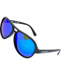 Casino (Black/Blue Mirror Polarized Lens)