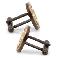 California Seal Embossed Cufflink