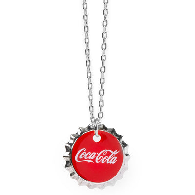 Coca-Cola Red Bottle Cap Necklace