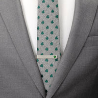 Shamrock Hidden Message Tie Bar