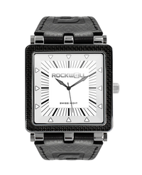 CF Leather (White/Black) Watch