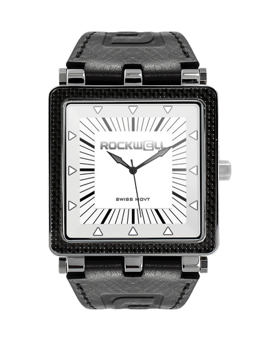 CF Leather (White/Black) Watch