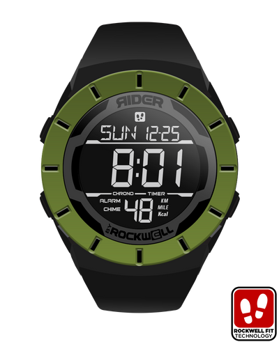 Coliseum Fit™ Halo Edition (Black/ OD Green) Watch