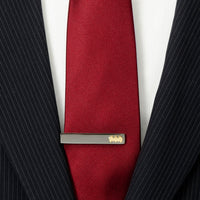 DC Batman Black and Gold Tie Clip
