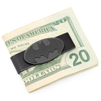 DC Batman Satin Black Money Clip
