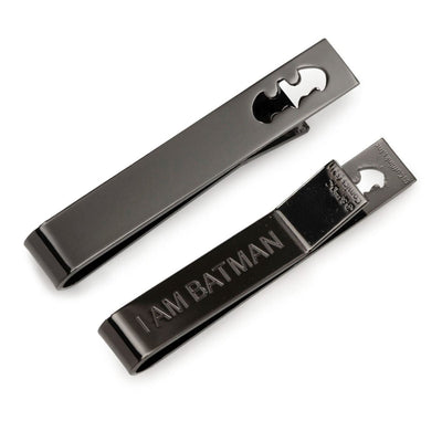 DC Batman I Am Batman Black Tie Bar
