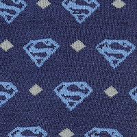 DC Superman Diamond Navy Socks