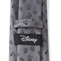 Disney Dogs Gray Men's Tie