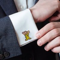 Disney Snow White Dopey & Doc Cufflinks