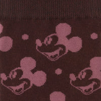 Disney Mickey Mouse Red Dot Socks and Blue Lapel Pin Gift Set