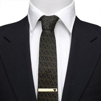 Disney Mickey Mouse Cutout Gold Tie Bar