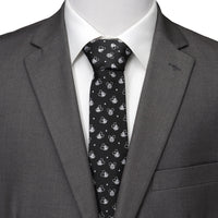 Disney Mickey Mouse Black Dot Men's Tie