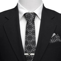 Disney Mickey Mouse Damask Tile Men's Tie
