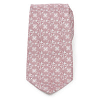 Disney Mickey Mouse Silhouette Blossom Pink Men's Tie