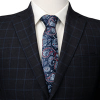 Disney Mickey and Friends Paisley Blue Multi Men's Tie