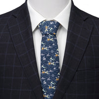 Disney Peter Pan Flying Blue Men's Tie