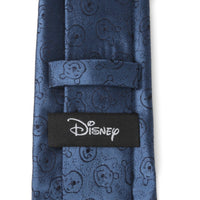 Disney Winnie the Pooh Blue Tonal Men's Tie