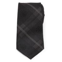 Game of Thrones Targaryen Dragon Black Plaid Silk Men's Tie