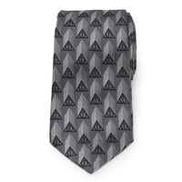 Harry Potter Deathly Hallows Gray Necktie Gift Set