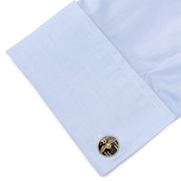 Harry Potter Quidditch Field Cufflinks