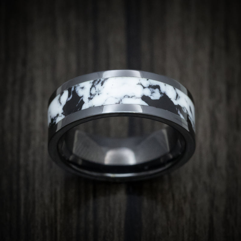 Vintage Black Turquoise Stone Wedding Ring Stainless Australia Vintage Black Turquoise Stone Wedding Ring Stainless Australia
