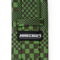 Minecraft Pixelated Creeper Green Men's Tie