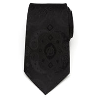 Marvel Avengers Paisley Icons Print Black Tie