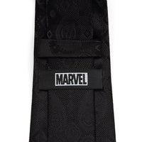 Marvel Avengers Paisley Icons Print Black Tie
