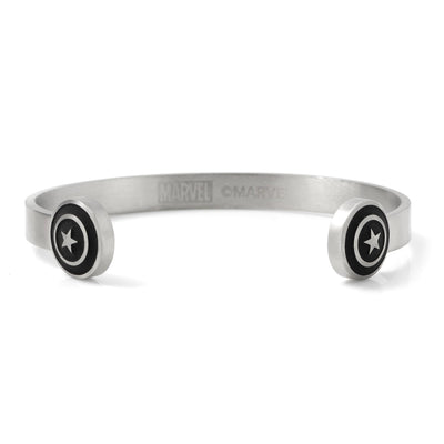 Marvel Captain America Stainless Steel Cuff Bracelet
