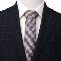 Marvel Captain America Gray Stripe Men's Tie