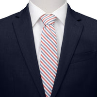 Marvel Captain America Striped White Men's Tie
