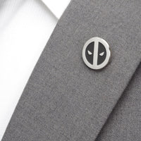 Marvel Deadpool Silver Mask Lapel Pin