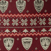 Marvel Guardians of the Galaxy Fair Isle Red Men's Tie