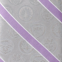 Marvel Guardians of the Galaxy Gray Stripe Tie