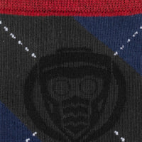 Marvel Guardians of the Galaxy Groot Star-Lord Charcoal Argyle Gift Set