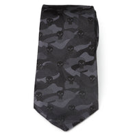 Marvel The Punisher Camo Black Silk Men's Tie