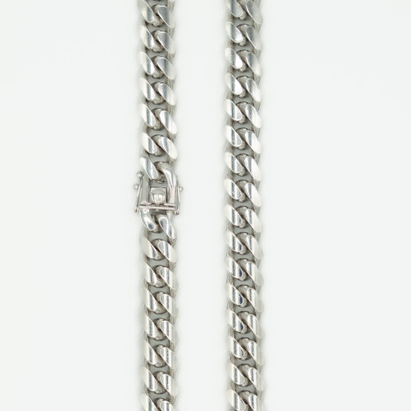Silver Miami Cuban Chain 13mm