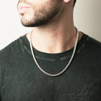 Silver Ice Chain 5mm