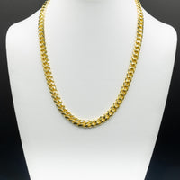 Gold Miami Cuban Chain 8mm