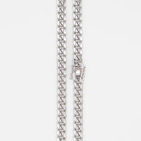 Silver Miami Cuban Chain 8mm