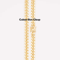 Gold Miami Cuban Chain 8mm