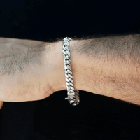 Silver Miami Cuban Bracelet 7mm