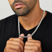 Silver Miami Cuban Chain 7mm