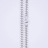 Silver Miami Cuban Chain 7mm